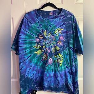 Grateful Dead terrapin tie dye